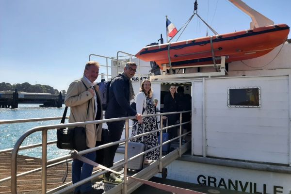Visite de la région Normandie pour « 2027 : L’année européenne des Normands »