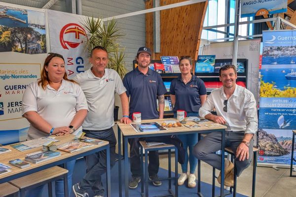 Les marinas de Jersey et Guernesey au Nautique de St Malo